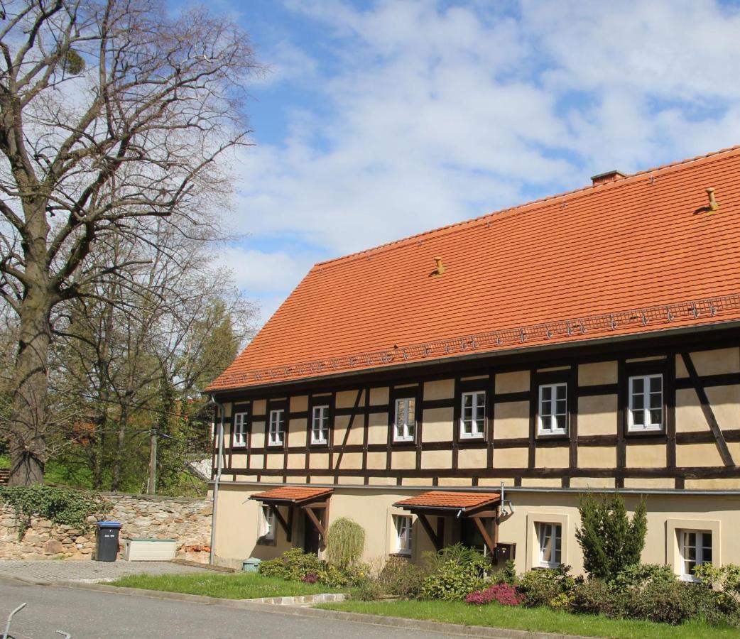Fachwerkhaus Maxen Villa Muglitztal Exterior foto