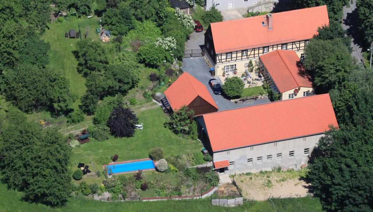 Fachwerkhaus Maxen Villa Muglitztal Exterior foto